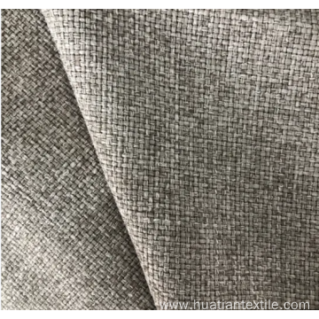 Design Flocked Imitation Linen Fabric for Upholstery Cushion